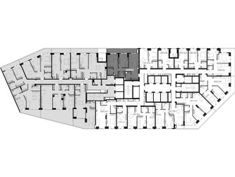 Планировка двухкомнатной(апартаменты) площадью 85.69 квадратных метров в ЖК “ЖК JOIS (Джойс)”