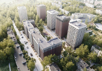 ЖК "Атлантис" с высоты птичьего полета