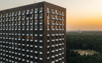 Верхние этажи в ЖК "Кузьминский лес"