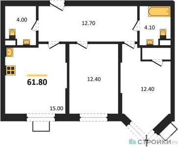 Планировка квартиры, ID 469607