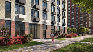 Придомовая территория ЖК "Мичуринский Парк"