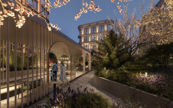 Территория ЖК "Садовническая 69"