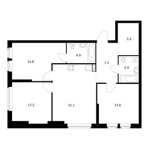 Планировка квартиры, ID 135555