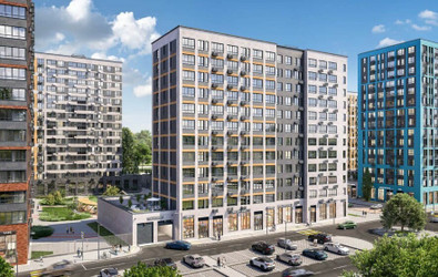 Планировка двухкомнатной(квартира) площадью 53.5 квадратных метров в ЖК “ЖК Деснаречье”