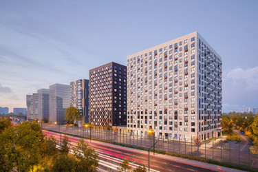 Планировка студии(квартира) площадью 28.3 квадратных метров в ЖК “ЖК Юнино”