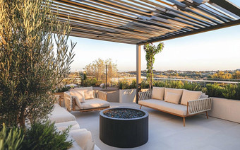 Терраса во "Vnukovo Country Club"