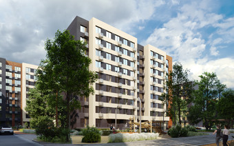 Озеленение в ЖК Лесная Отрада