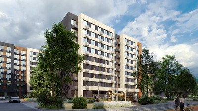 Планировка студии(квартира) площадью 22.8 квадратных метров в ЖК “ЖК Лесная Отрада”