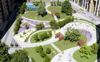 территория ЖК PROFIT