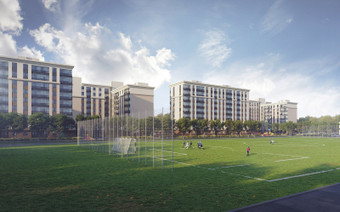 футбольное поле ЖК Олимп (Хотьково)