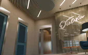 интерьер жк облака