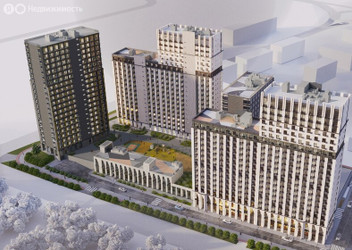 Планировка однокомнатной(квартира) площадью 39.05 квадратных метров в ЖК “ЖК Бархат”