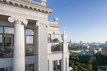 Планировка трехкомнатной(квартира) площадью 161.85 квадратных метров в ЖК “ЖК Хамовники 12”