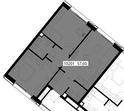 Планировка квартиры, ID 515427