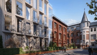 Планировка трехкомнатной(квартира) площадью 264.6 квадратных метров в ЖК “ЖК LEVENSON (Левенсон)”