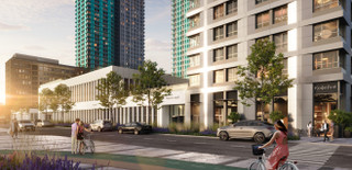 Придомовая территория ЖК “INJOY”