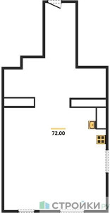 Планировка квартиры, ID 445712