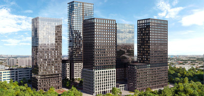 Планировка однокомнатной(квартира) площадью 42.61 квадратных метров в ЖК “ЖК Мневники от Гранель”