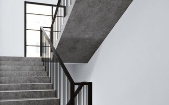 Лестничный пролет в ЖК "Twin House"