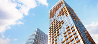 ЖК “Level Мичуринский” снизу