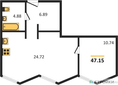 Планировка апартаментов, ID 148499