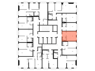 Планировка студии(квартира) площадью 25.2 квадратных метров в ЖК “ЖК 2-й Иртышский”