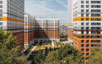 ЖК "Дмитровский Парк" с высота птичьего полета