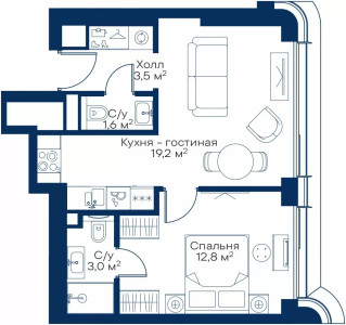 Планировка квартиры, ID 320959