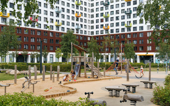 Детская площадка в ЖК "Green Park"
