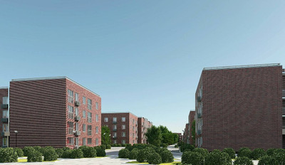 Планировка однокомнатной(квартира) площадью 38.2 квадратных метров в ЖК “ЖК Новое Замитино (ЗаМитино)”