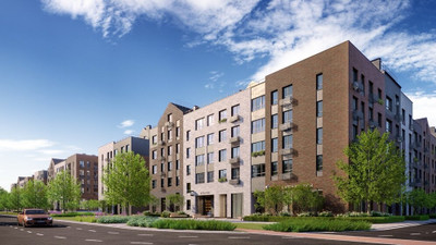 Планировка однокомнатной(квартира) площадью 32.3 квадратных метров в ЖК “Апрелевка Клаб”