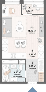 Планировка квартиры, ID 526774