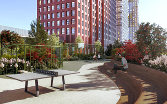 Релакс-зона в ЖК “ULTIMAcity”