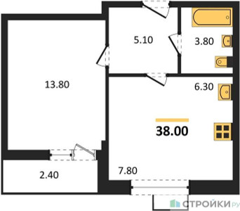 Планировка квартиры, ID 291523