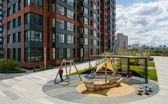Детская площадка ЖК Сердце столицы