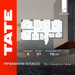 Планировка трехкомнатной(квартира) площадью 76.78 квадратных метров в “ЖК TATE (Тэйт)”