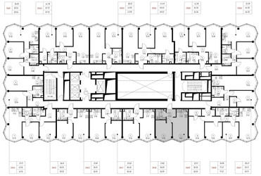 Планировка однокомнатной(квартира) площадью 36.5 квадратных метров в ЖК “Дом премиум-класса МИРА”