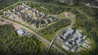 Планировка студии(квартира) площадью 20.5 квадратных метров в “ЖК Восточное Бутово”