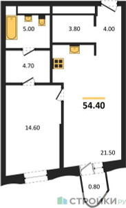 Планировка квартиры, ID 453171