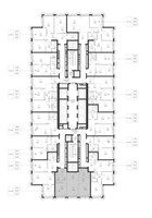 Планировка двухкомнатной(квартира) площадью 63.3 квадратных метров в “ЖК SET (Сет)”