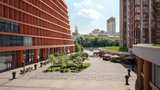 Придомовая территория ЖК “Luzhniki Collection”