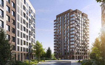 Двор в ЖК "Новые Ватутинки"