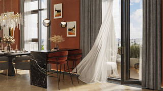 Интерьер в ЖК "Кутузов Сити"