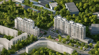 ЖК "ВОСТОК II" с высоты птичьего полета