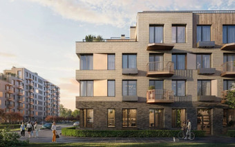 Фасад в ЖК "Коллекция"