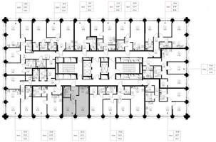 Планировка однокомнатной(квартира) площадью 40.1 квадратных метров в “Дом премиум-класса МИРА”