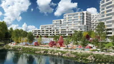 Планировка однокомнатной(квартира) площадью 37 квадратных метров в ЖК “ЖК Аристов берег”