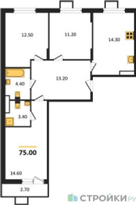Планировка квартиры, ID 141472