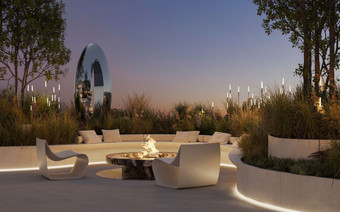 Зона отдыха в КД “PHANTOM”