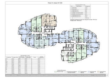 Планировка двухкомнатной(квартира) площадью 60.1 квадратных метров в ЖК “ЖК Соболевка”
